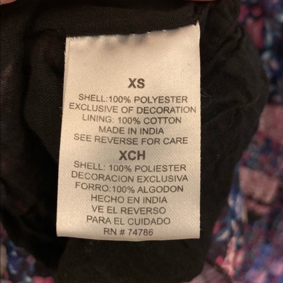 Patrons Of Peace Navy Blue Floral Maxi Dress - Picture 8 of 9